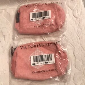 2 beauty kits Victoria's Secret Pink Cosmetic Pouches